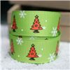 Order  Go Grosgrain - Christmas Trees Lime/Red